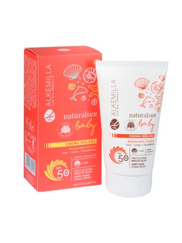 Crema Solare Viso e Corpo Baby SPF 50 - Alkemilla