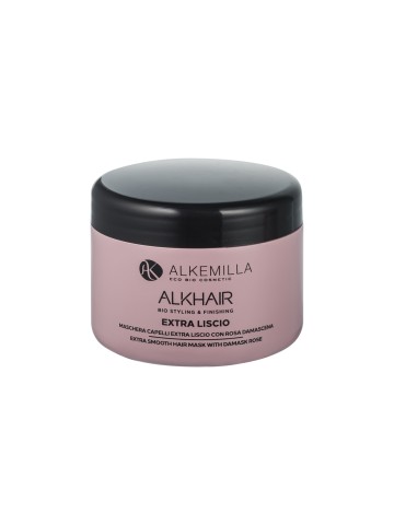 Maschera Capelli Extra Liscio con Rosa Damascena - Alkemilla