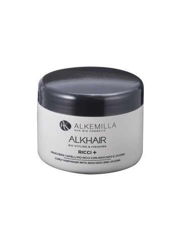 Maschera Capelli Ricci + con Avocado e Jojoba  - Alkemilla