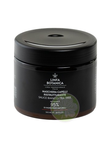 Maschera Capelli Ristrutturante Salice Bianco Tea Tree - Linfa Botanica