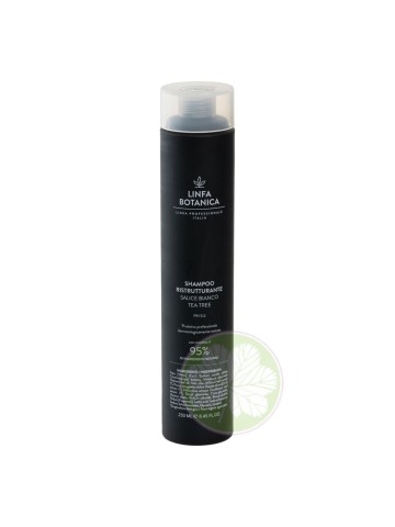 Shampoo Ristrutturante Salice Bianco Tea Tree - Linfa Botanica